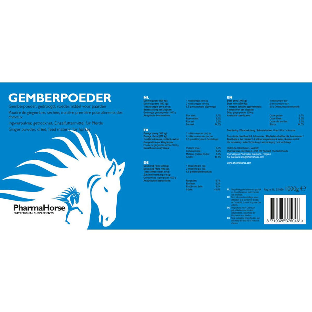 PharmaHorse Zenzero