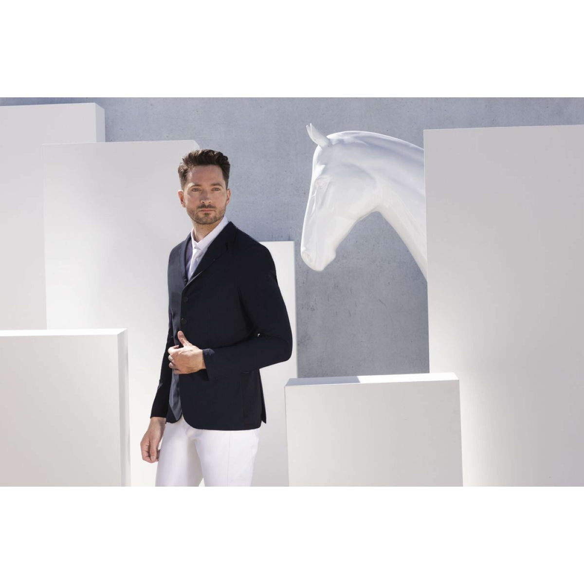 Pikeur Giacca da Competizione Teo Uomini Nightblue
