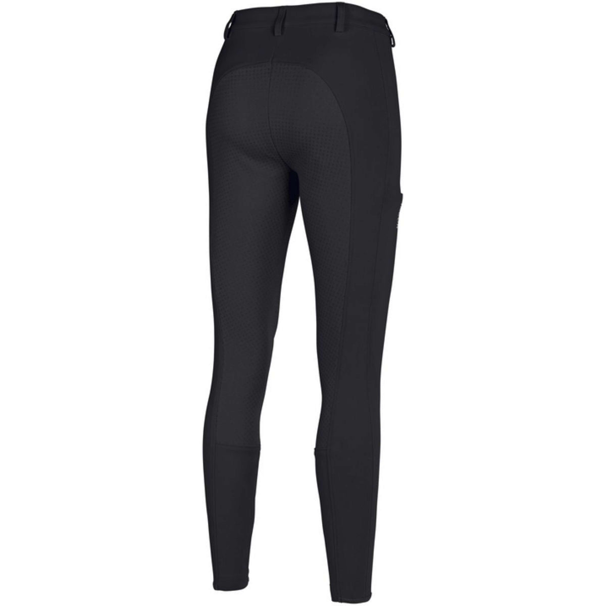 Pikeur Pantaloni da Equitazione New Lugana Full Grip Nero
