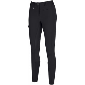 Pikeur Pantaloni da Equitazione New Lugana Full Grip Nero