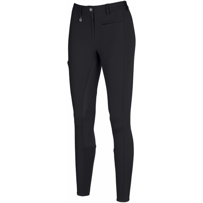 Pikeur Pantaloni da Equitazione New Lugana Full Grip Nero