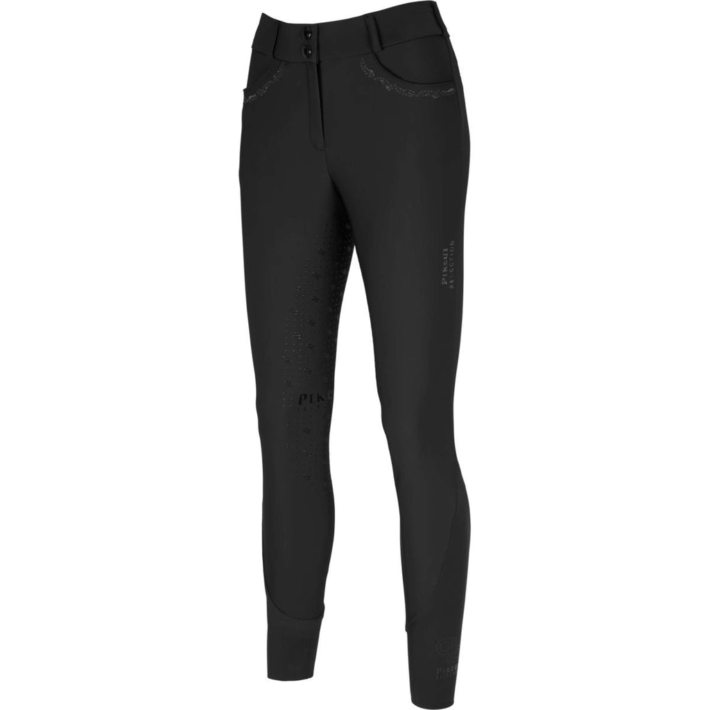 Pikeur Pantaloni da Equitazione Ceelina Full Grip Silicon Nero