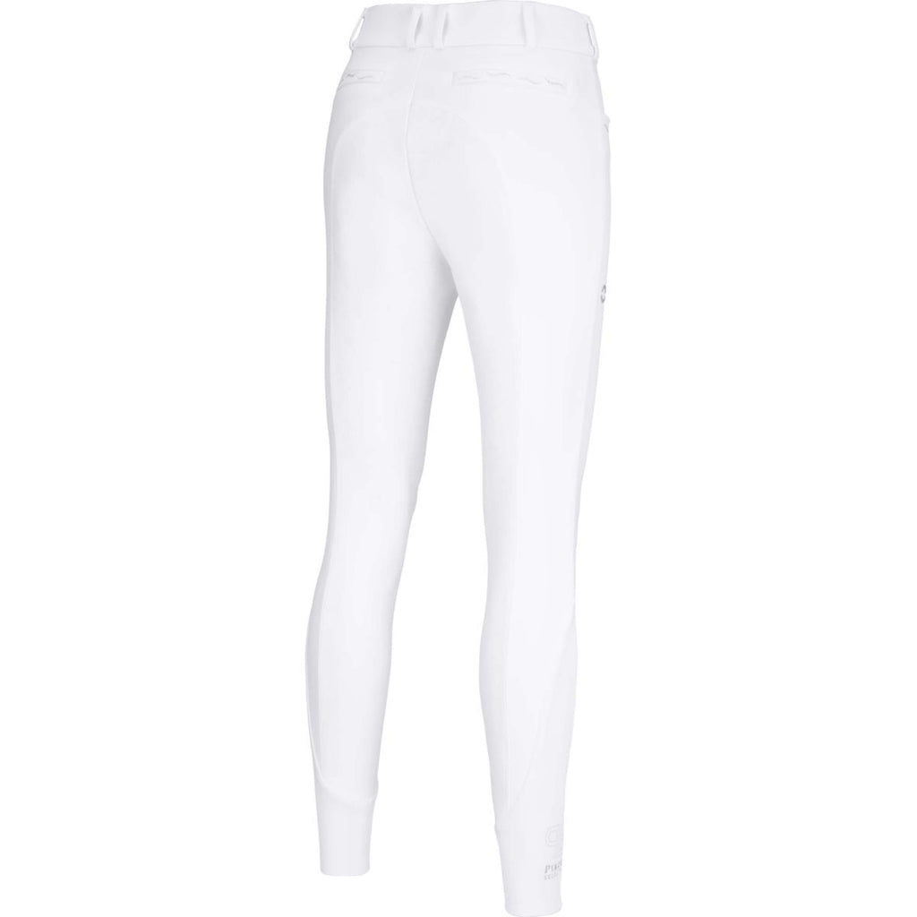 Pikeur Pantaloni da Equitazione Ceelina Full Grip Silicon Bianco