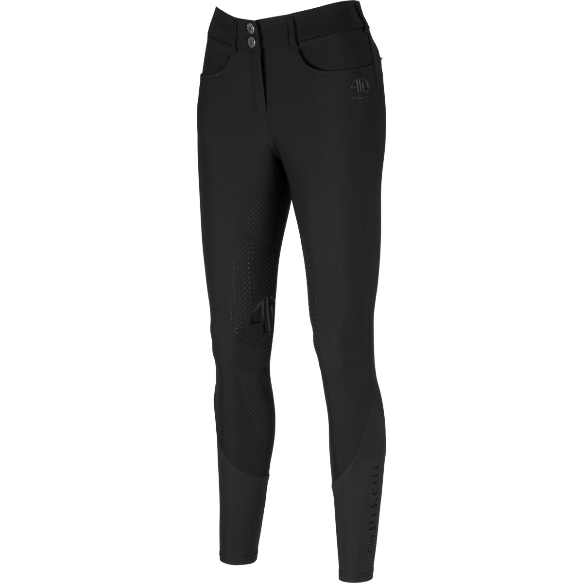 Pikeur Pantaloni da Equitazione Camie Full Grip Silicon Nero