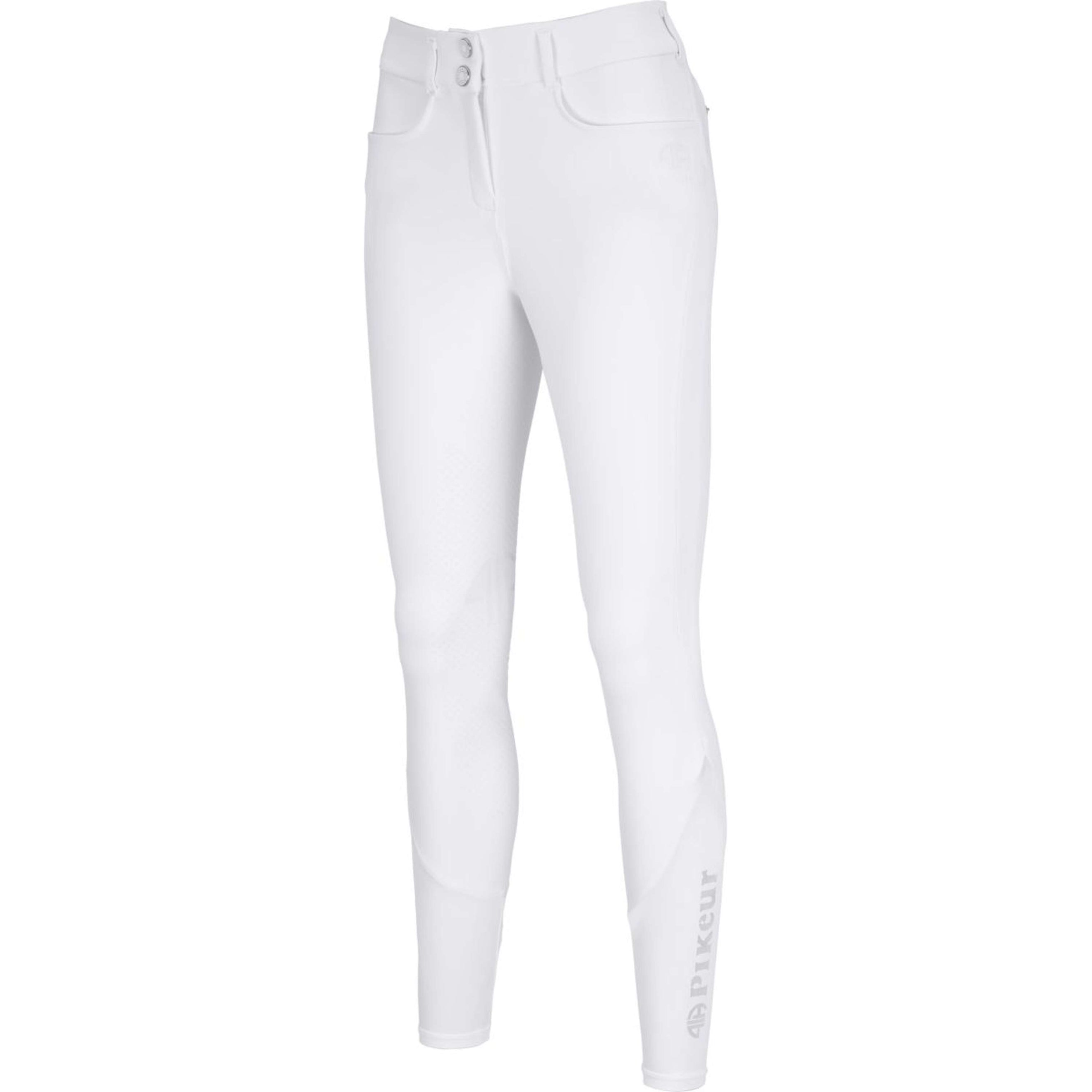 Pikeur Pantaloni da Equitazione Camie Full Grip Silicon Bianco Pikeur Pantaloni da Equitazione Camie Full Grip Silicon Bianco