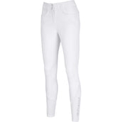 Pikeur Pantaloni da Equitazione Camie Full Grip Silicon Bianco