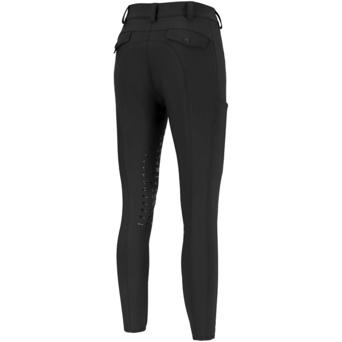 Pikeur Leggings da Equitazione Romy SD Knee Grip Nero