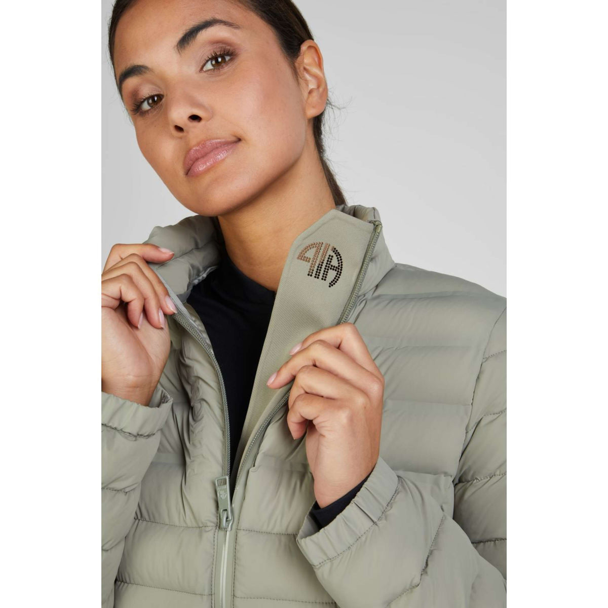 Pikeur Giacca Athleisure Quilted Light Moos