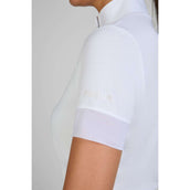 Pikeur Maglietta da Competizione Sports Pique Bianco