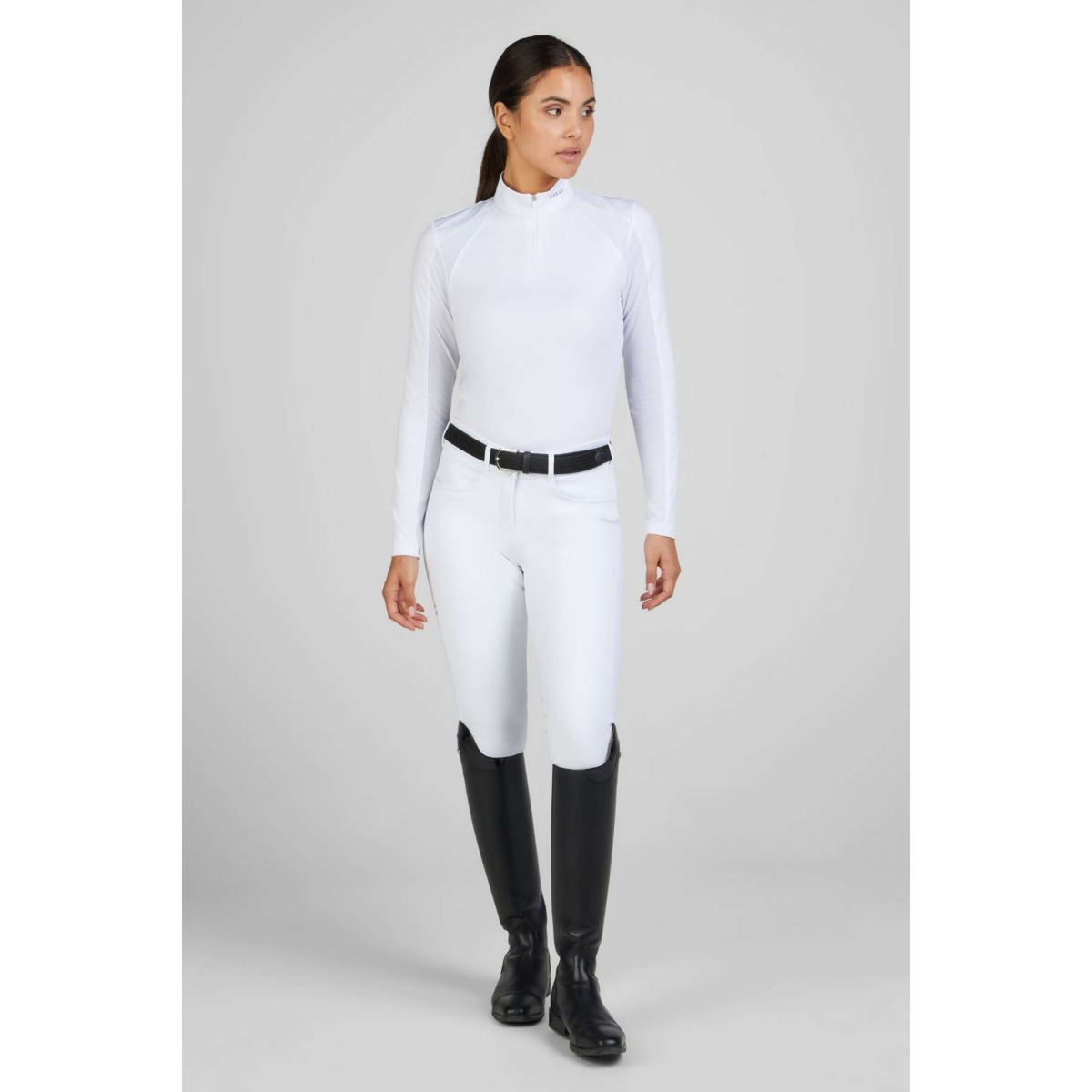 Pikeur Maglietta da Competizione Sports Mesh Bianco