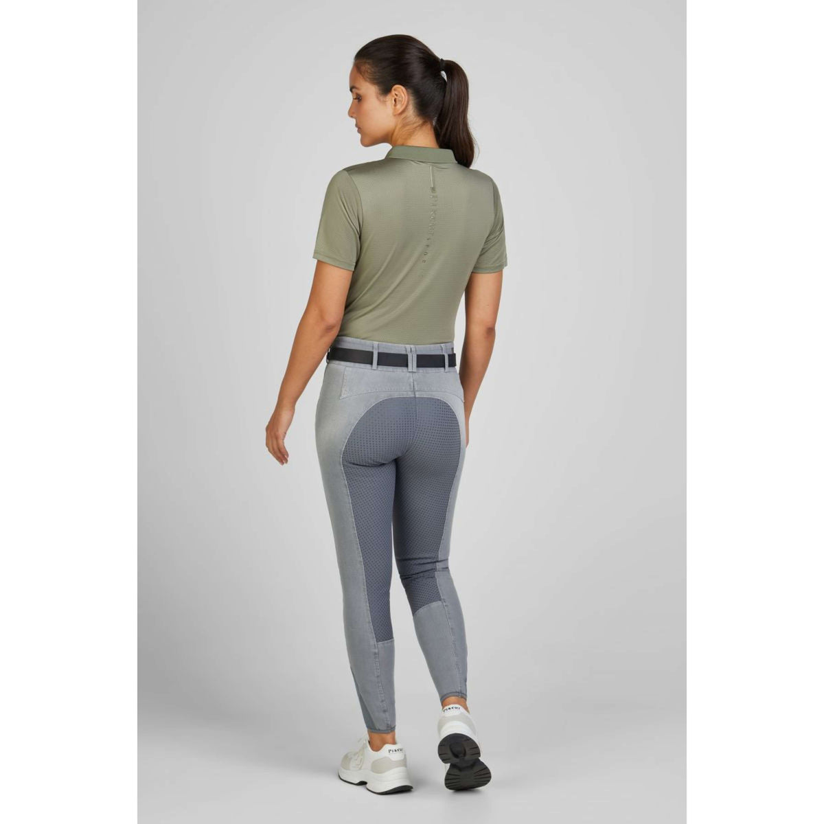 Pikeur Poloshirt Sports SS25 Light Moos