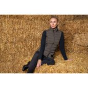 Pikeur Gilet Hybrid AW25 Deep Khaki