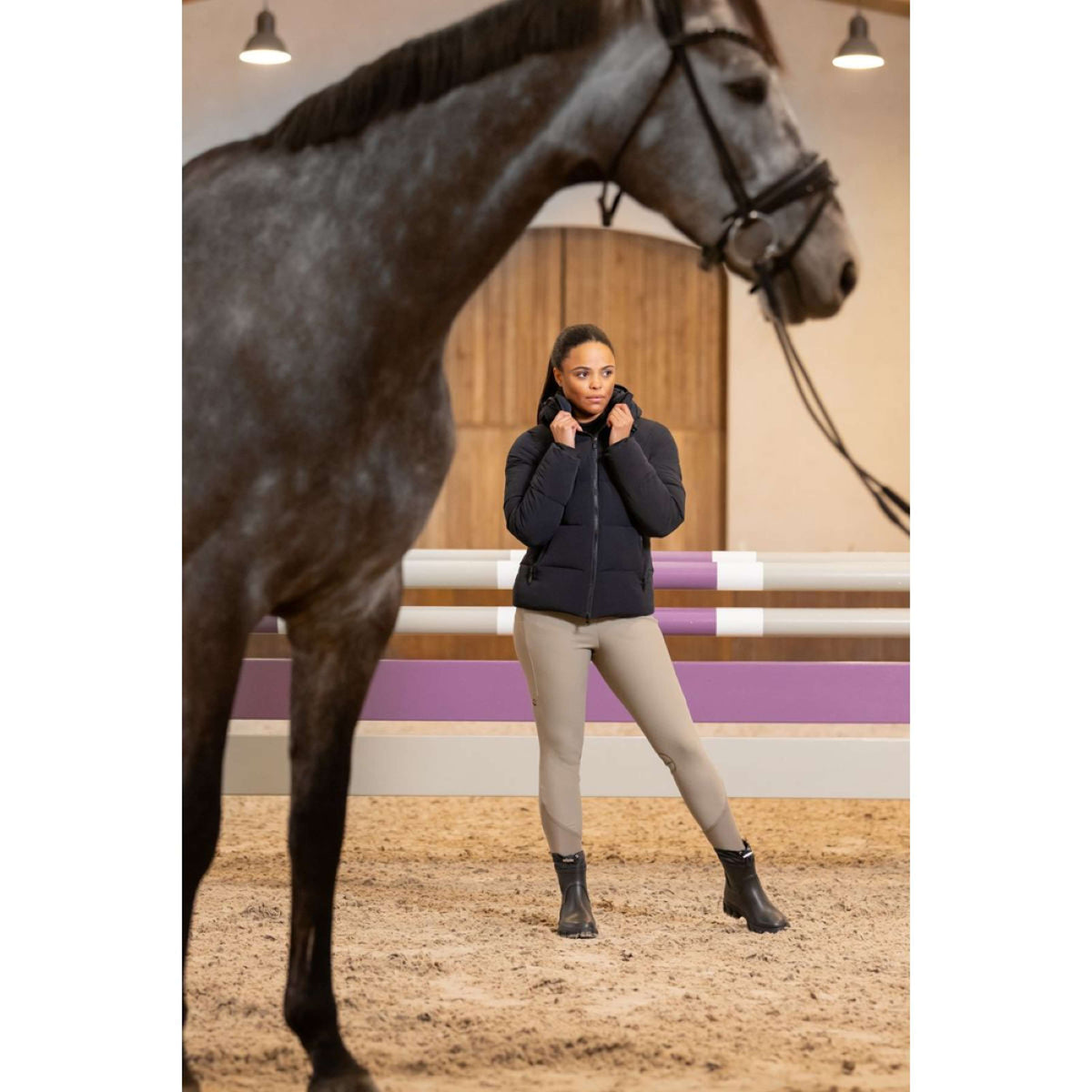 Pikeur Giacca Quilted Athleisure AW25 Nero