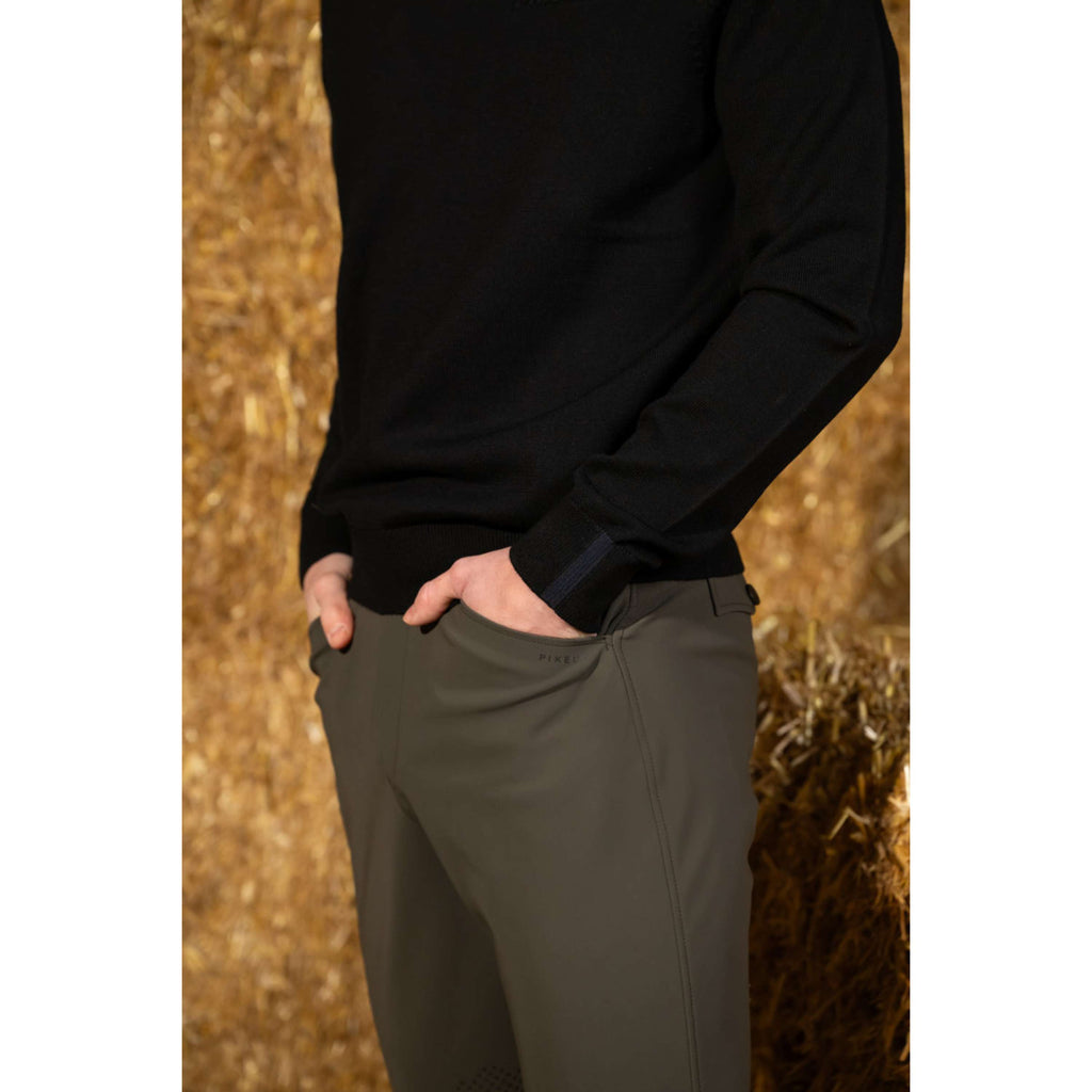 Pikeur Pantaloni da Equitazione Rodrigo Presa al ginocchio Uomo Beige