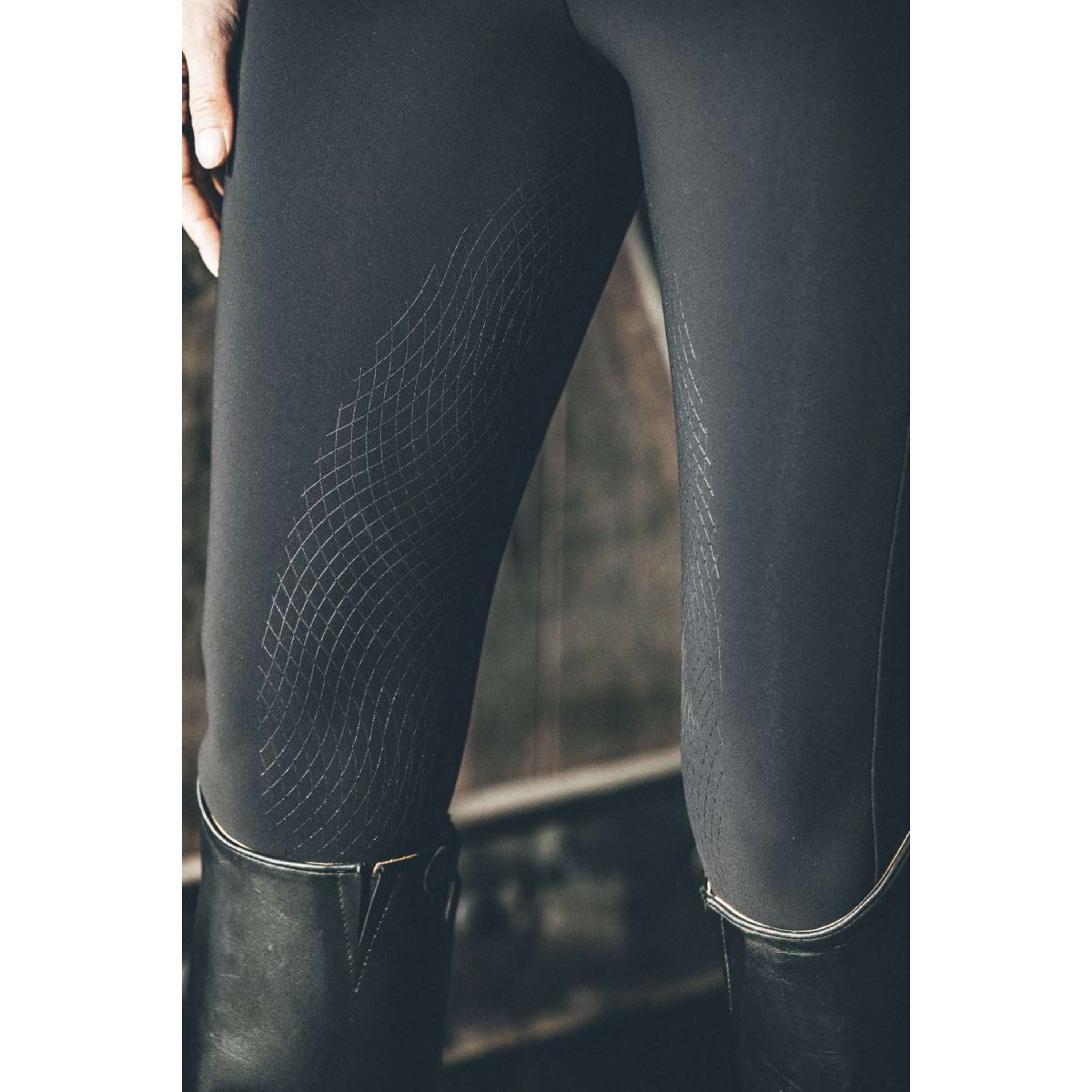 Pikeur Pantaloni da Equitazione Cantira MatrixGripTec Highwaist Full Grip Nero