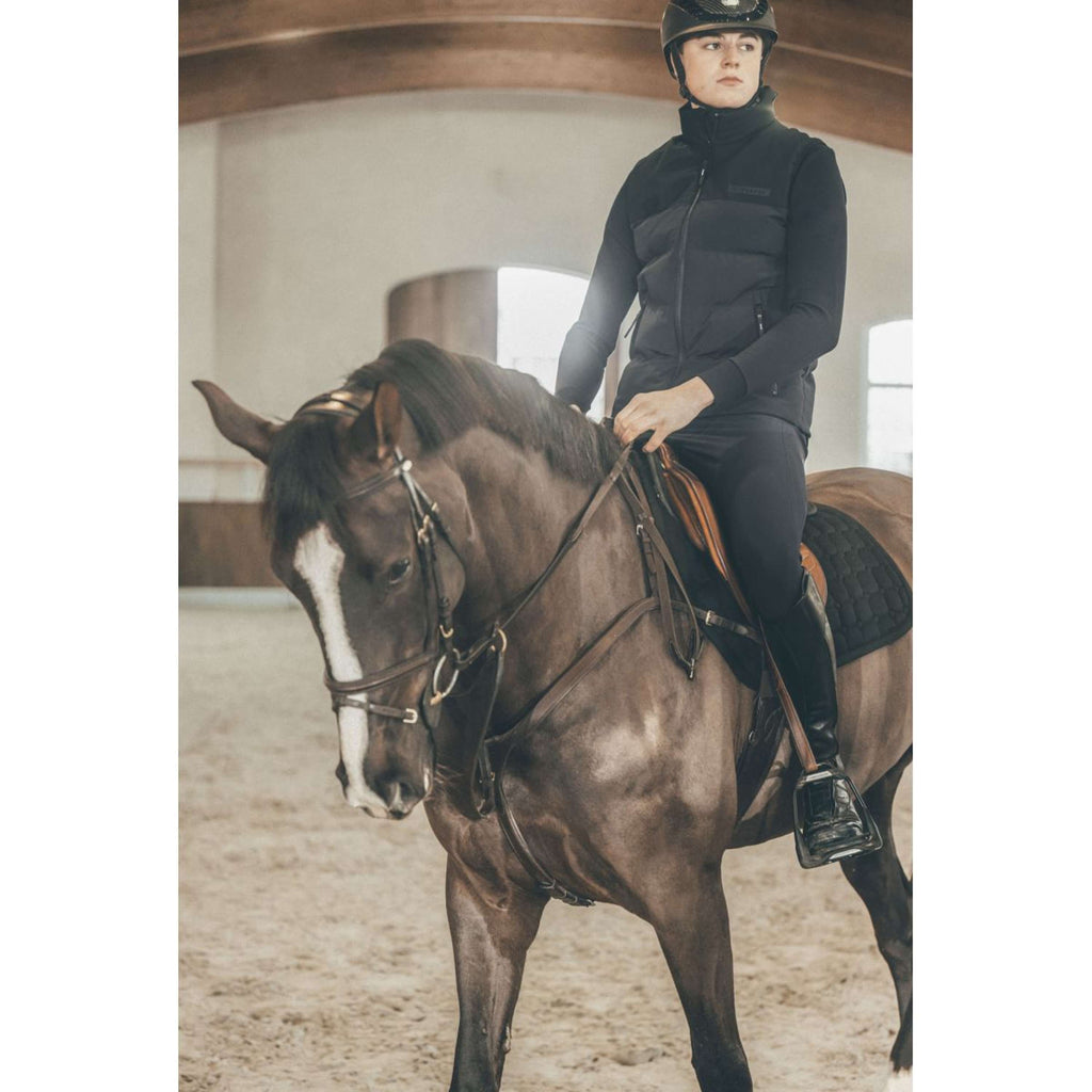Pikeur Gilet Quilted Athleisure AW26 Uomini Nero