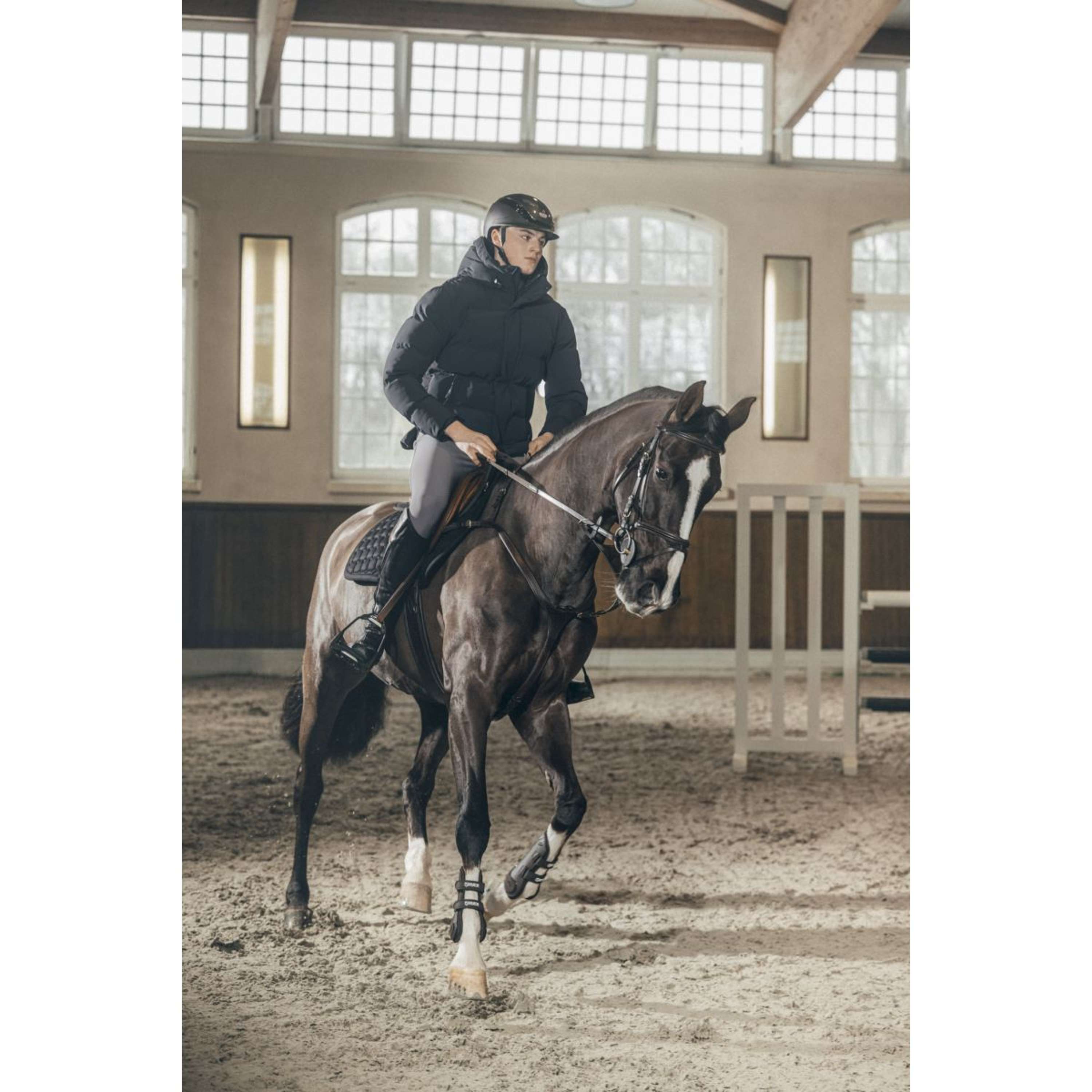 Pikeur Cappotto Invernale Quilted Athleisure AW26 Uomini Nero