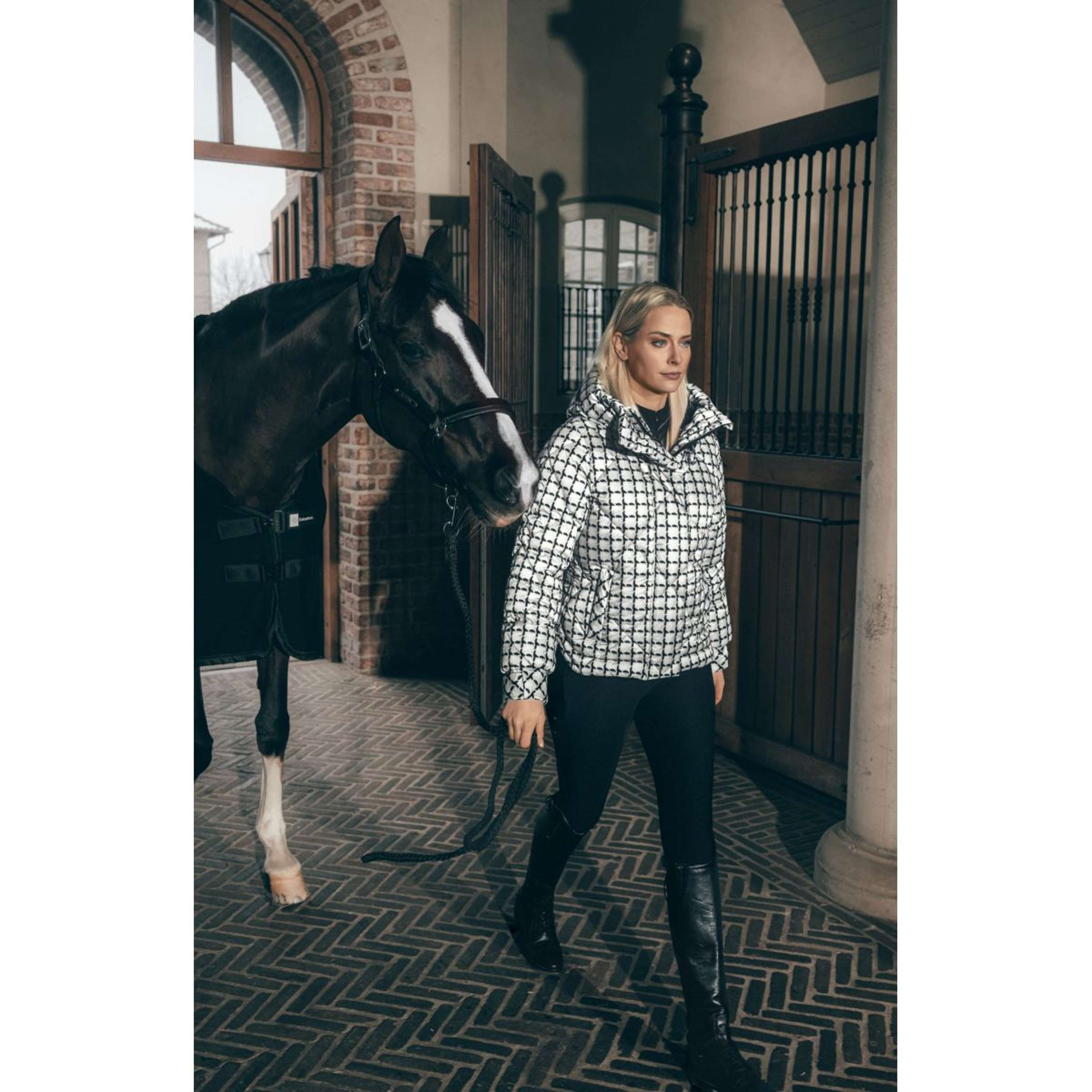 Pikeur Cappotto Invernale Quilted Selection AW26 Soft Cream