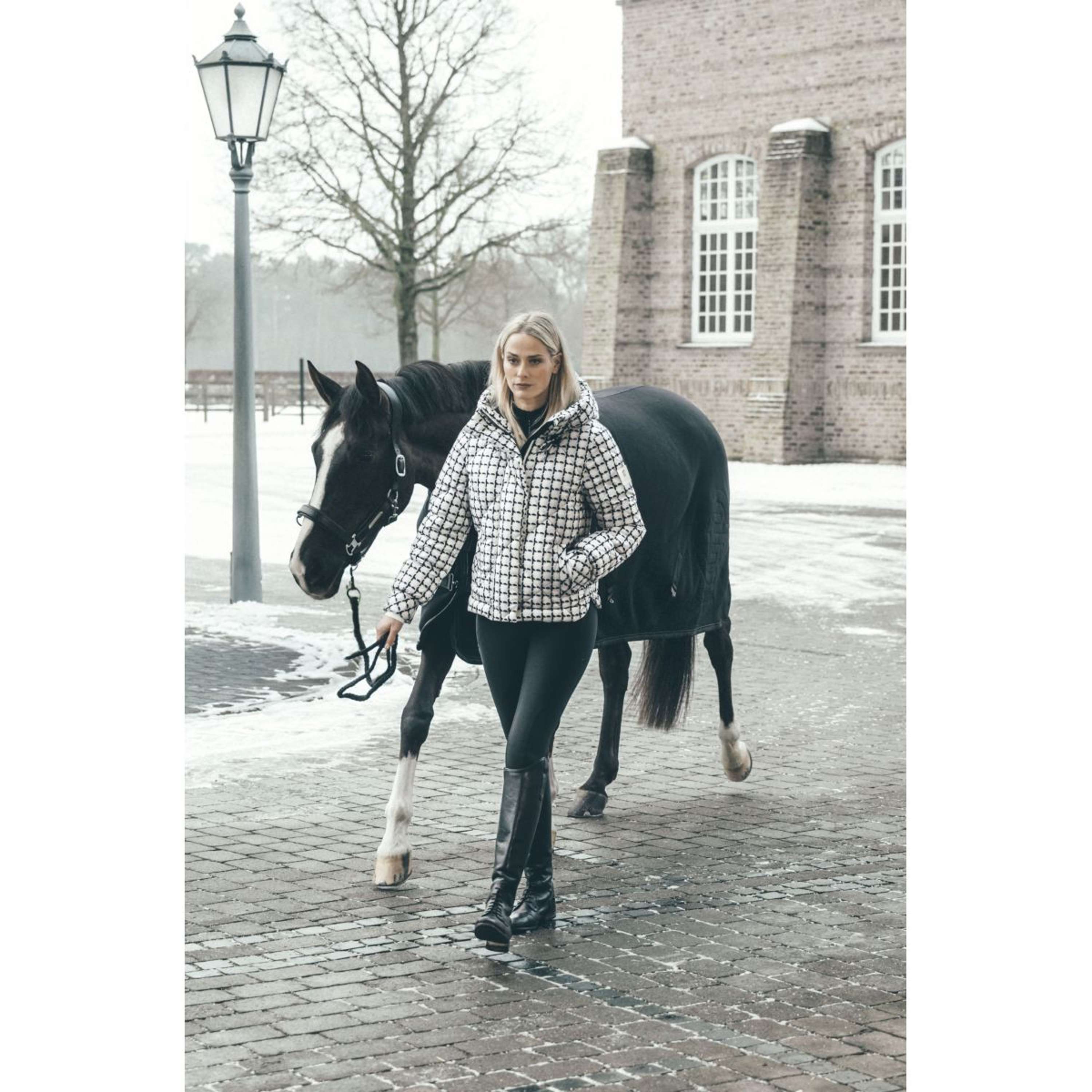 Pikeur Cappotto Invernale Quilted Selection AW26 Soft Cream