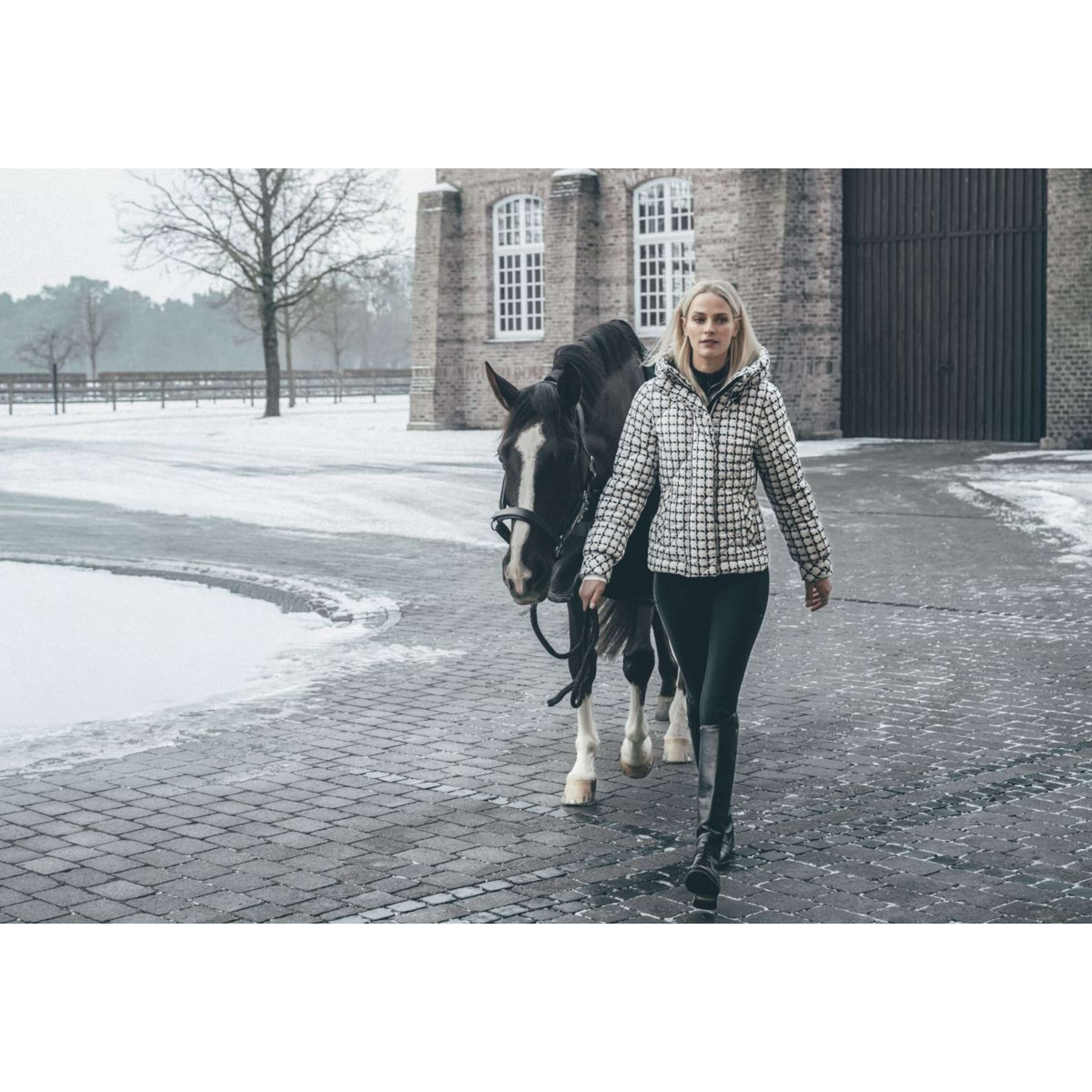 Pikeur Cappotto Invernale Quilted Selection AW26 Soft Cream