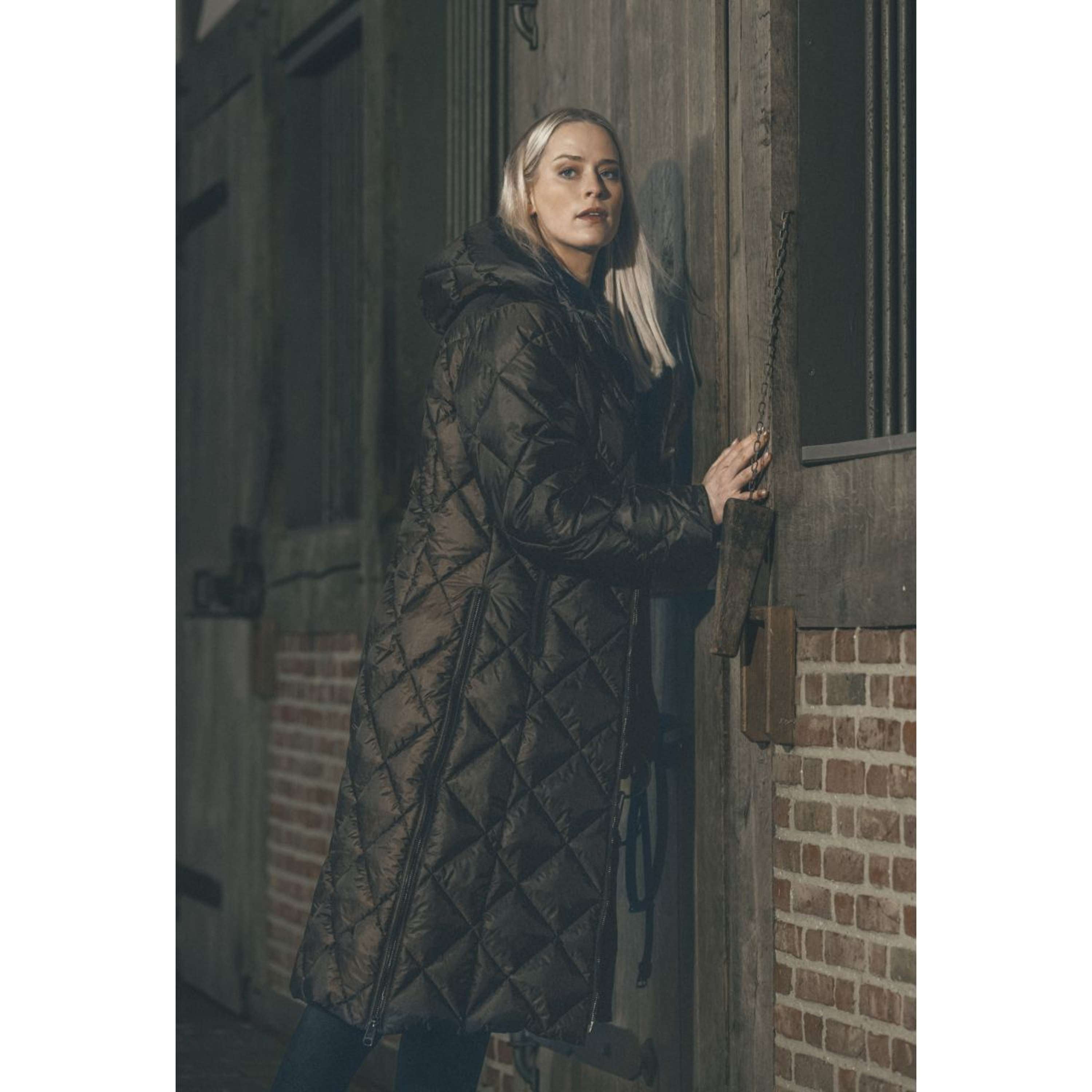 Pikeur Cappotto Lungo QuiltDiamond Selection AW26 Marrone Cioccolato