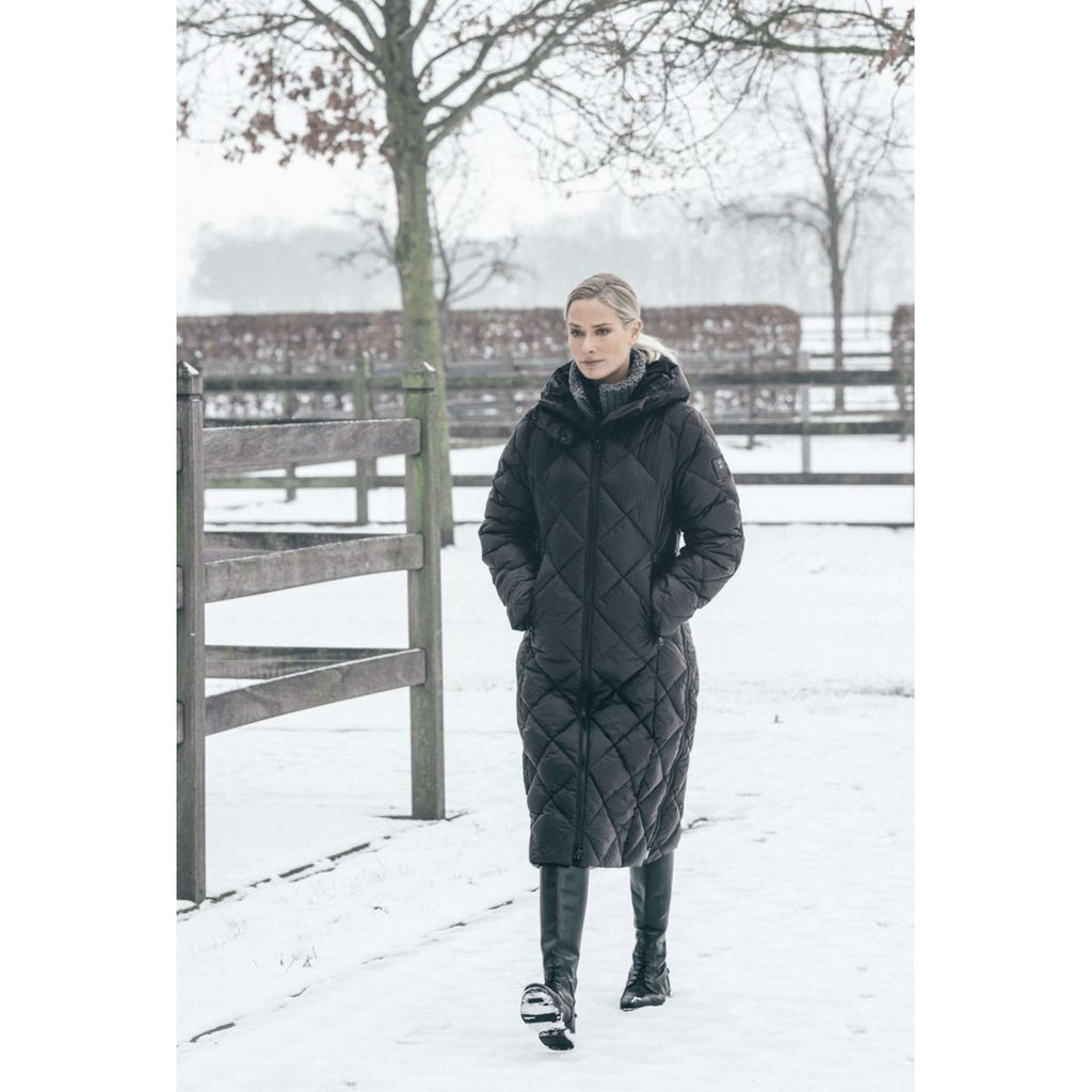 Pikeur Cappotto Lungo QuiltDiamond Selection AW26 Nero
