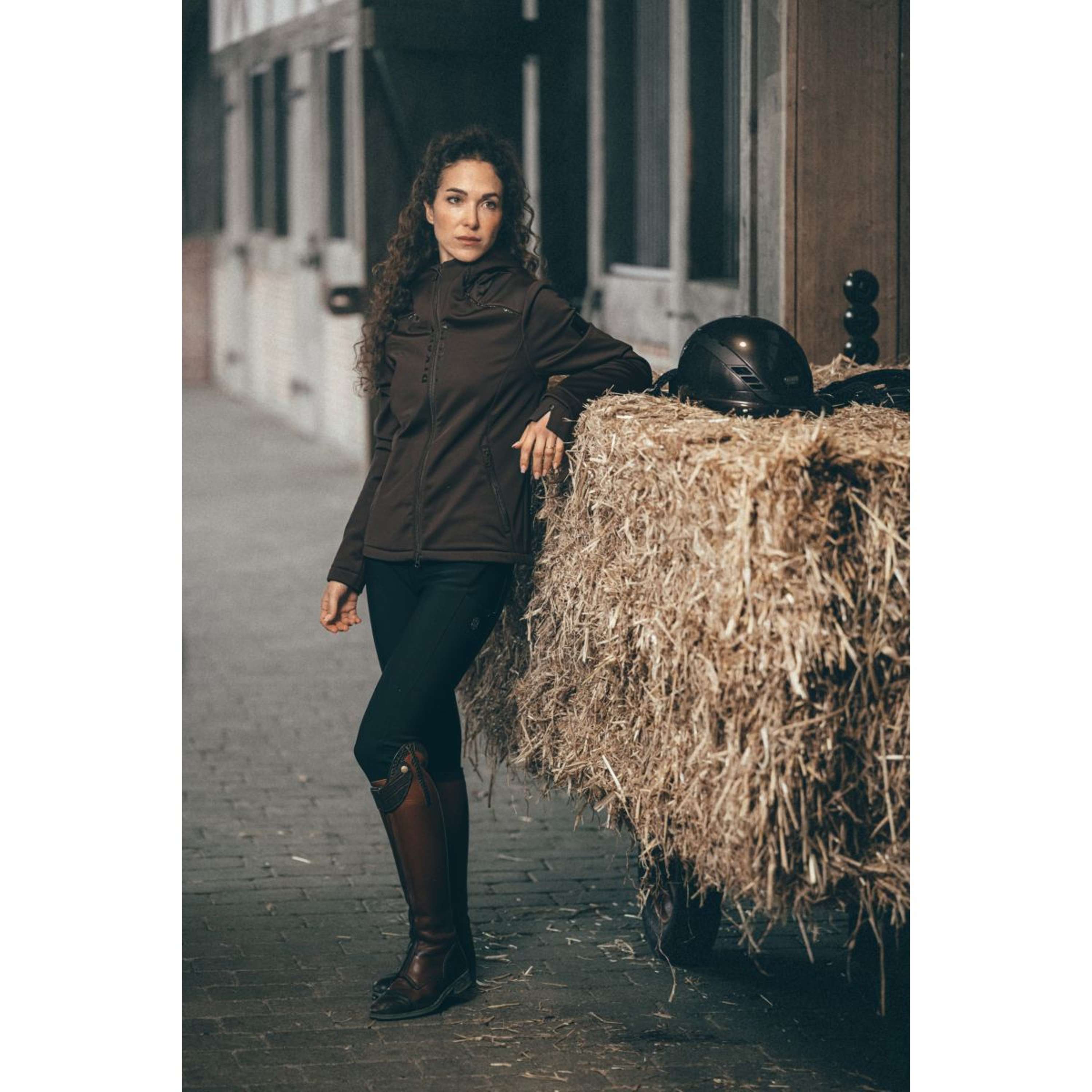 Pikeur Jack TechVelvet Fleece AW26 Marrone Cioccolato