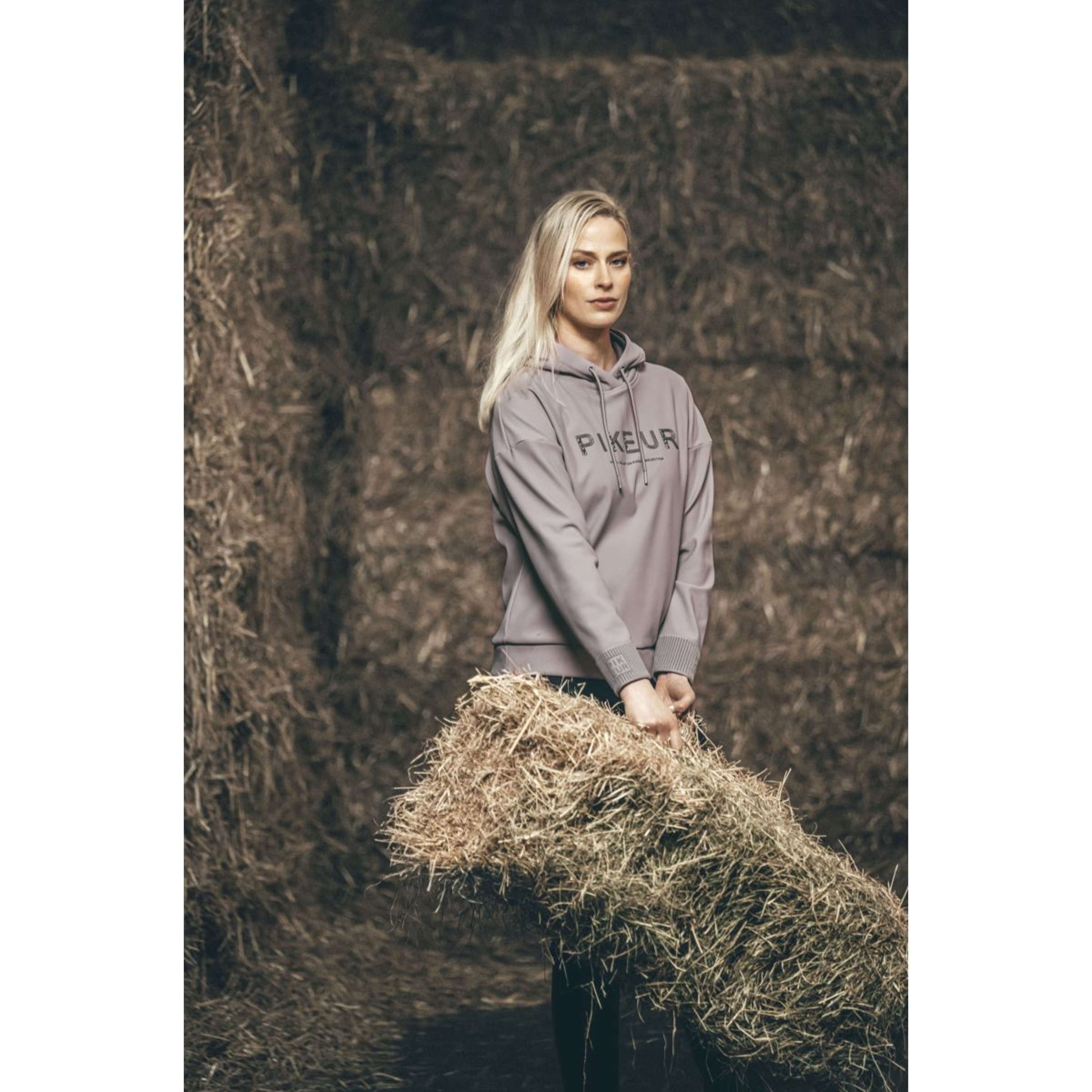 Pikeur Felpa con cappuccio PlushLuxe Selection AW26 Ash Mauve