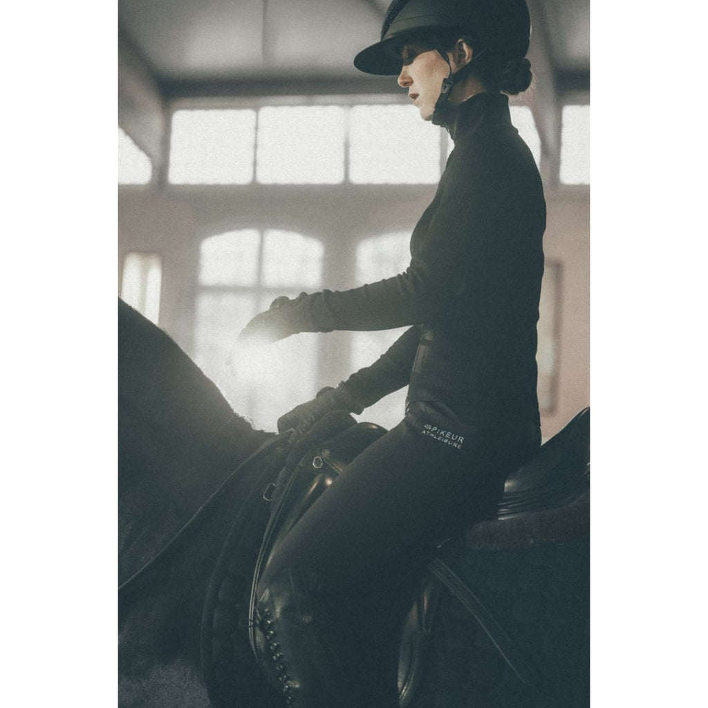 Pikeur Maglia 3D Athleisure AW26 Nero/Blu Marino