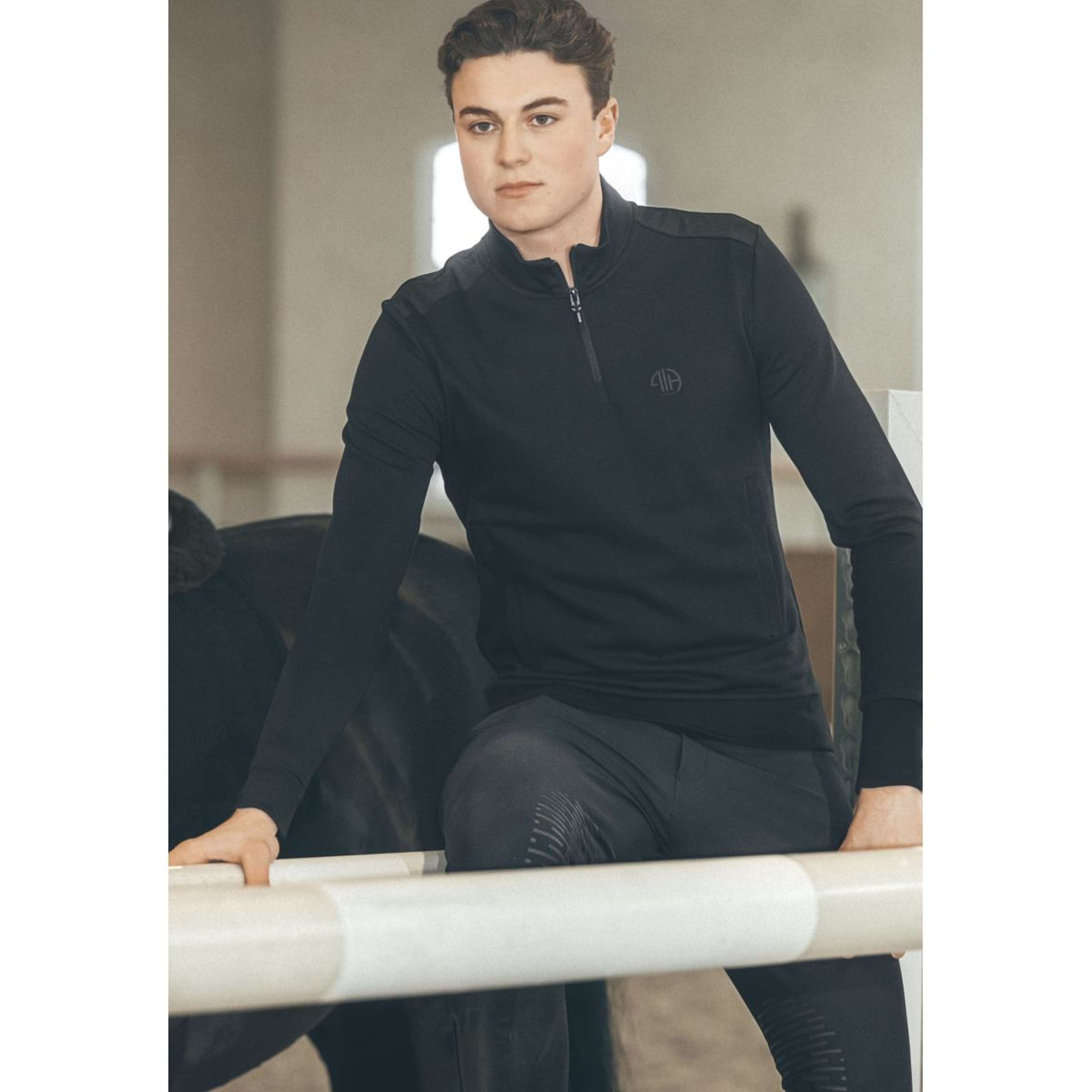 Pikeur Maglione Athleisure AW26 Uomini Nero