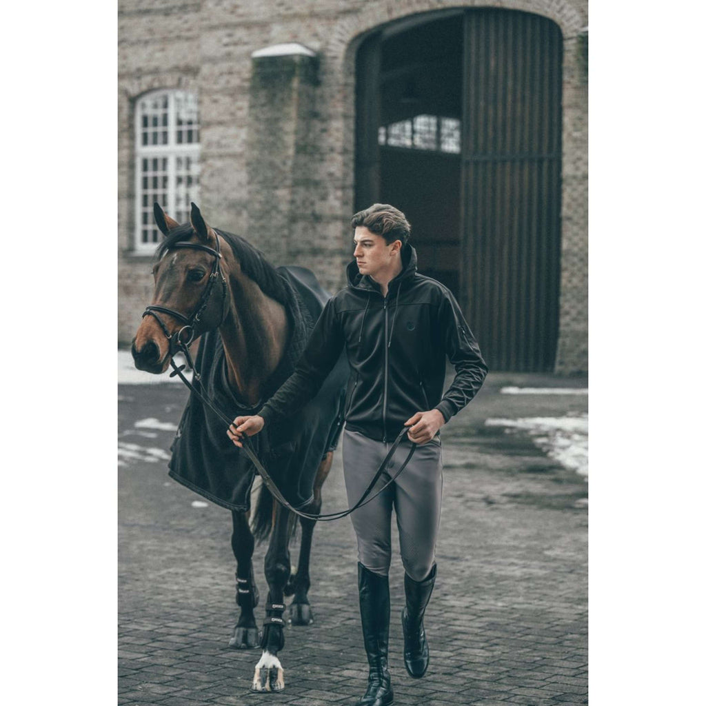 Pikeur Felpa con cappuccio e zip Athleisure AW26 Uomini Nero