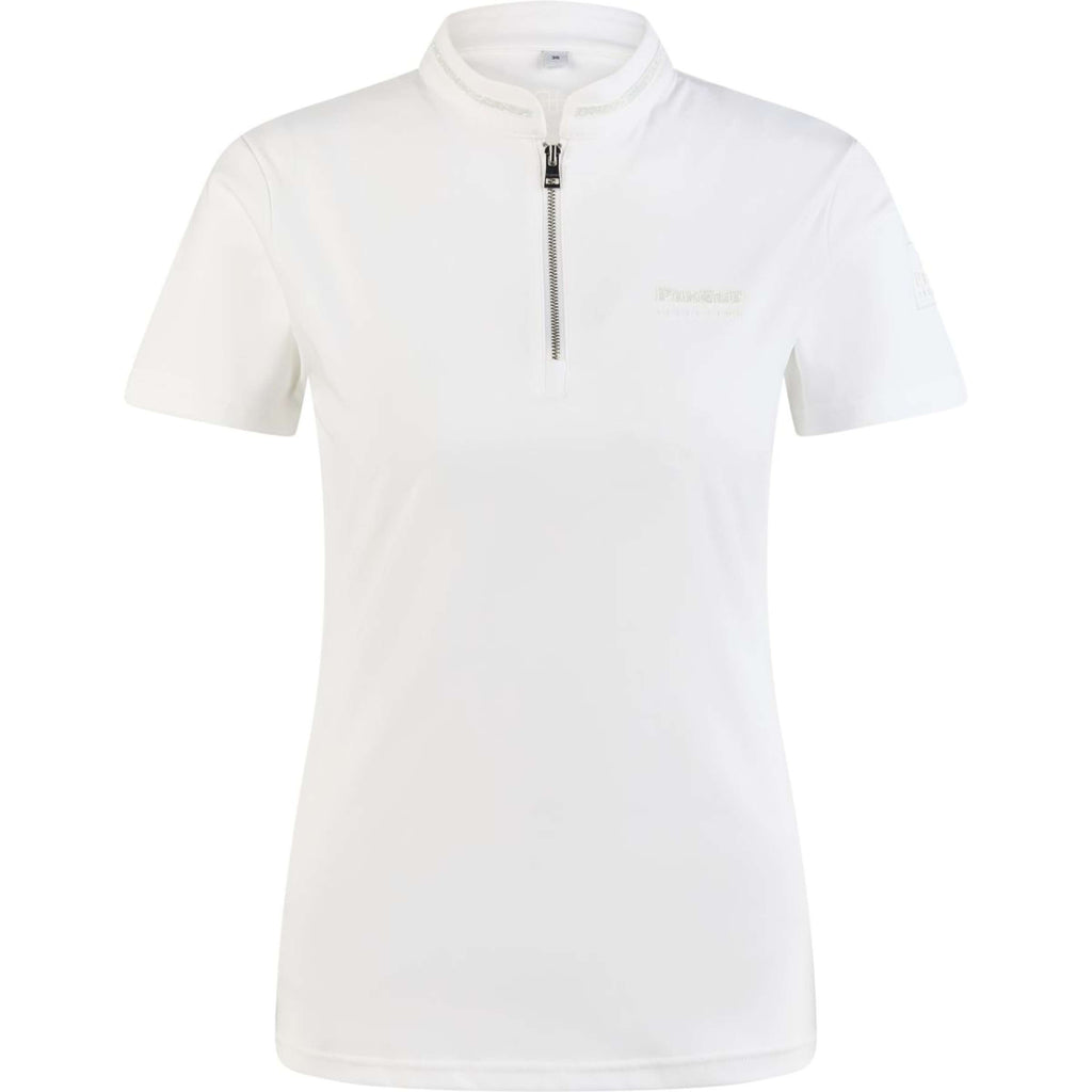 Pikeur Maglietta Function Zip SS26 Bianco