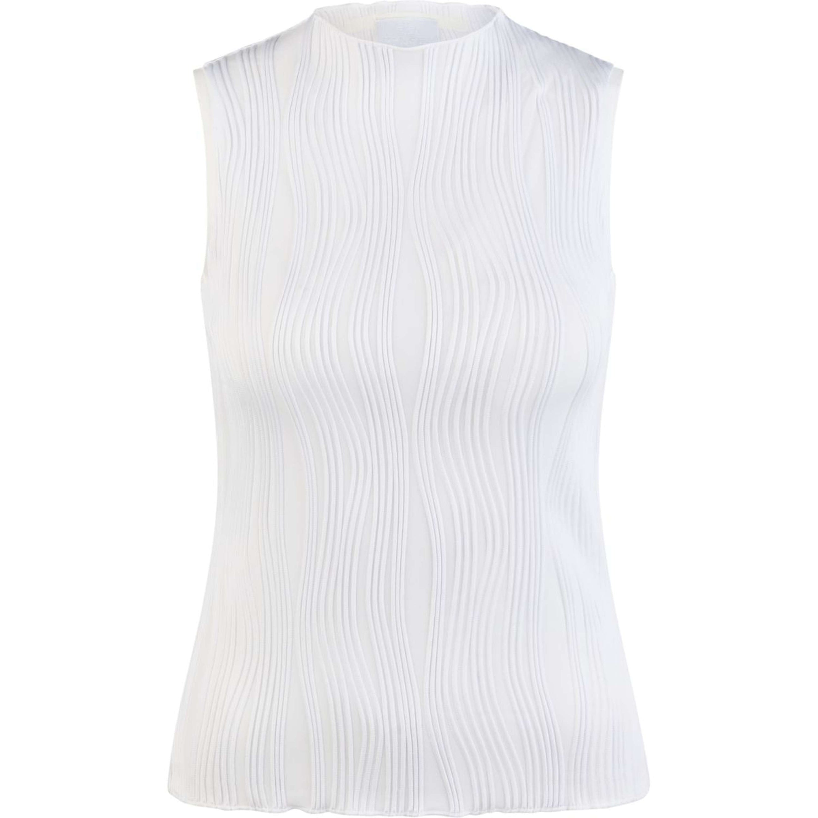 Pikeur Maglia Selection SS26 Senza Maniche Bianco