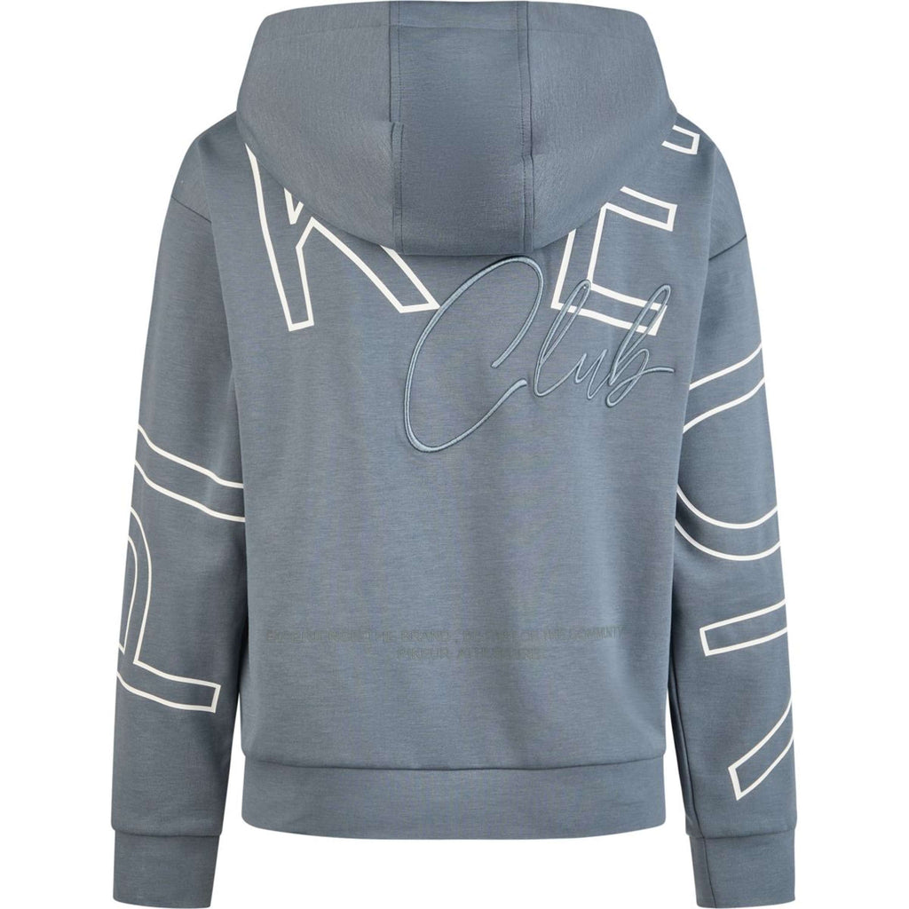 Pikeur Felpa con cappuccio e zip Athleisure SS26 Ash Blue