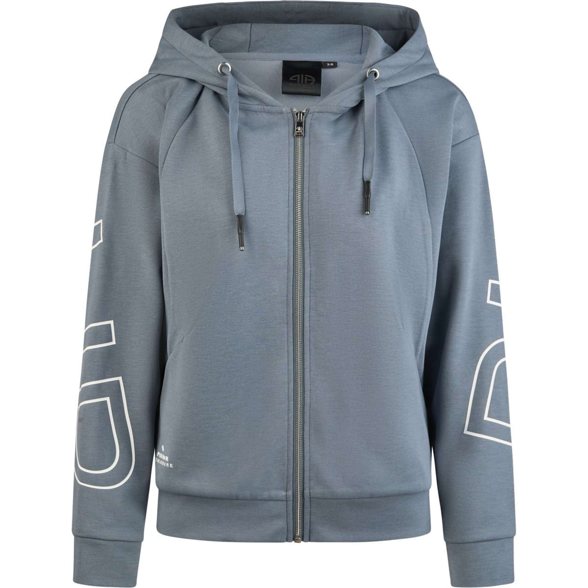 Pikeur Felpa con cappuccio e zip Athleisure SS26 Ash Blue