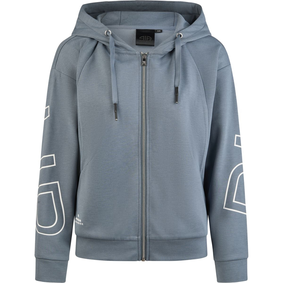 Pikeur Felpa con cappuccio e zip Athleisure SS26 Ash Blue