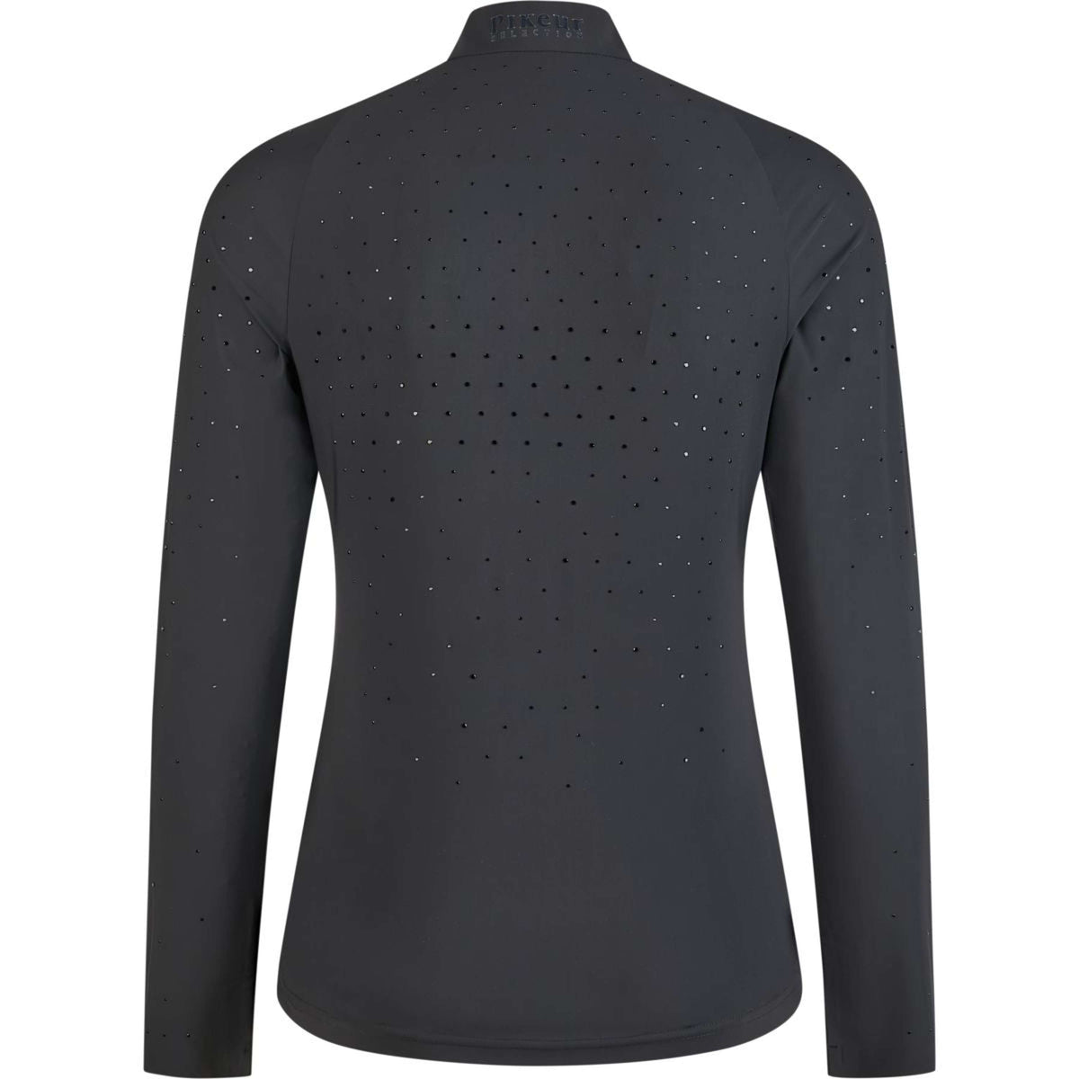 Pikeur Shirt Function Zip SS26 Maniche Lunghe Nero