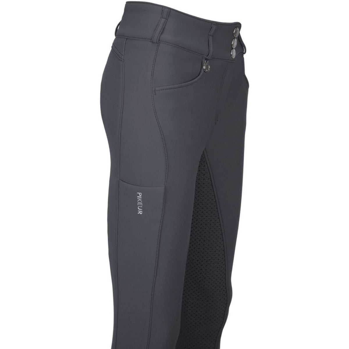 Pikeur Calzoni Highwaist Winter Full Grip Brocade Brown