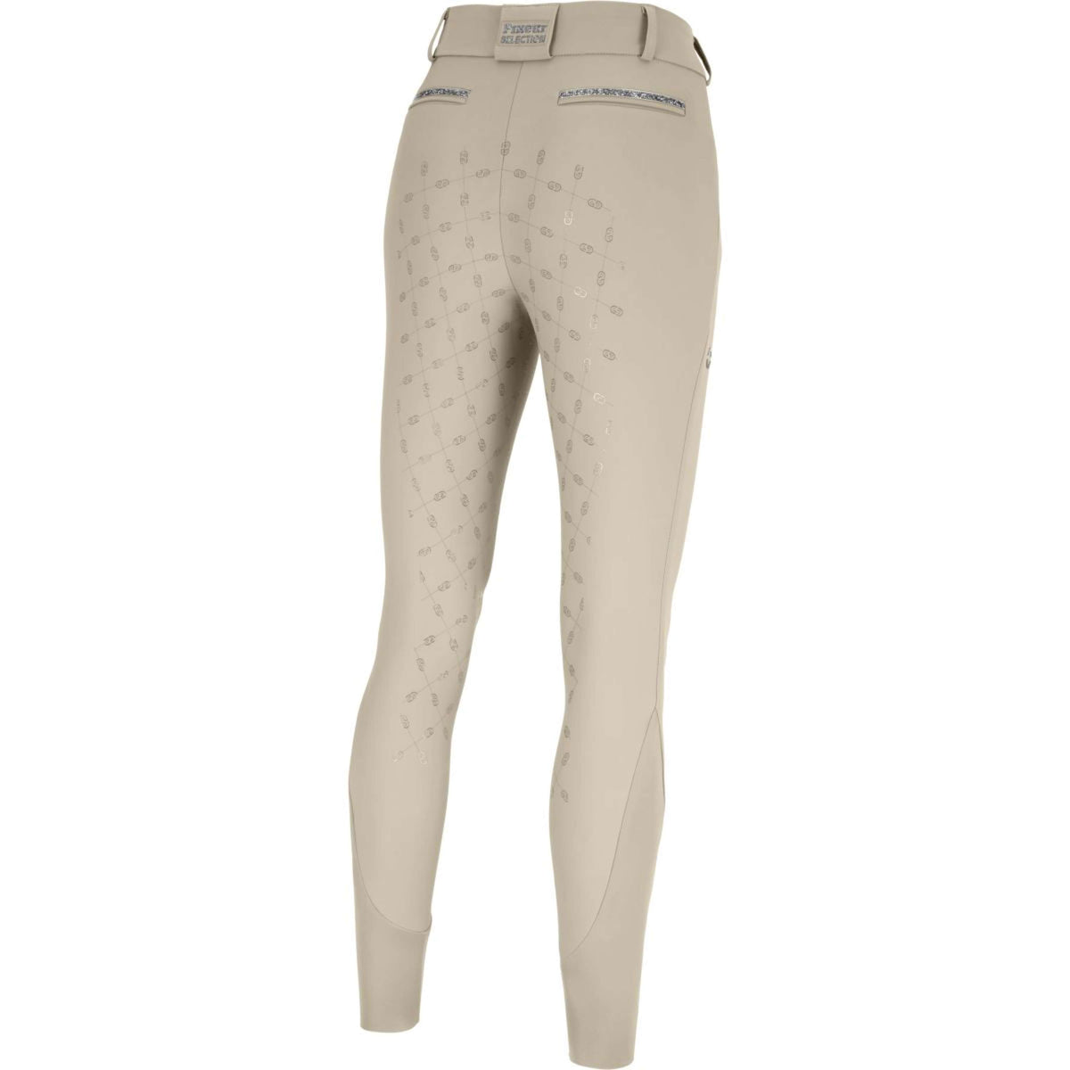 Pikeur Pantaloni da Equitazione Ceelina SD SS26 Full Grip Pearl Gray