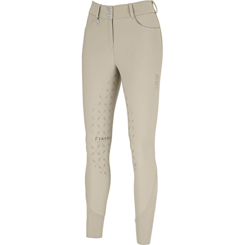 Pikeur Pantaloni da Equitazione Ceelina SD SS26 Full Grip Pearl Gray