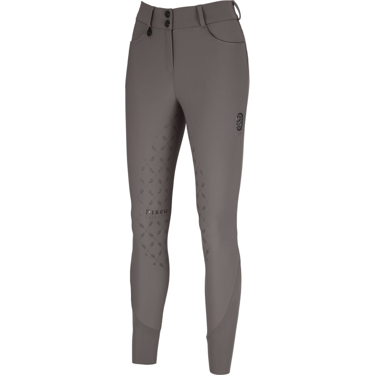 Pikeur Pantaloni da Equitazione Ceelina SD SS26 Full Grip Ash Plum