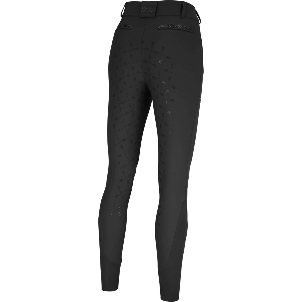 Pikeur Pantaloni da Equitazione Ceelina SD SS26 Full Grip Nero