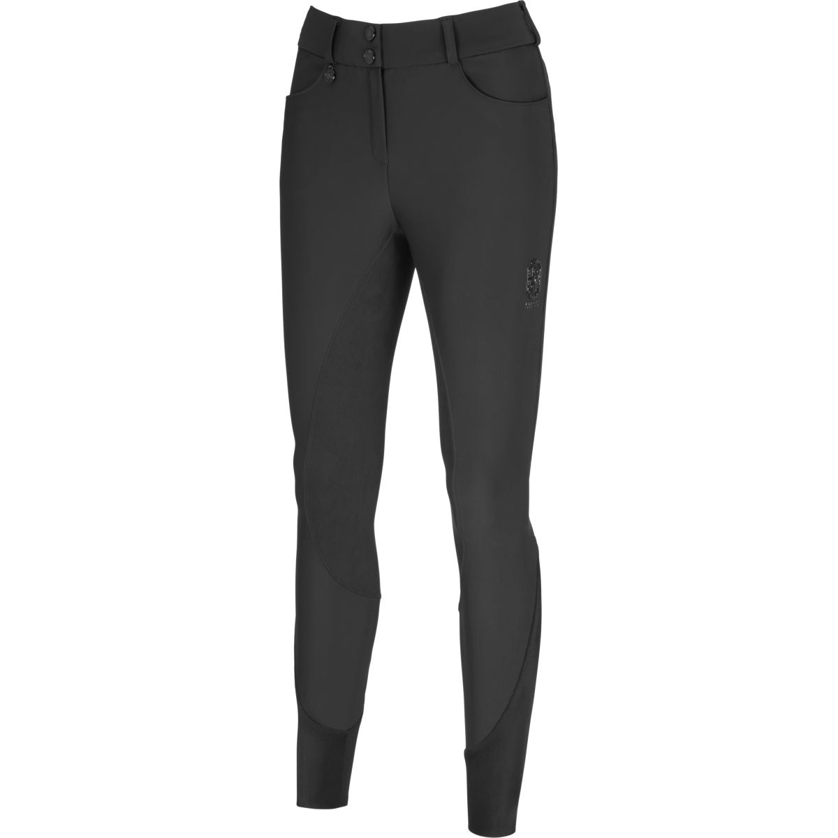 Pikeur Pantaloni da Equitazione Ceelina Leather Seat SS26 Full Grip Nero