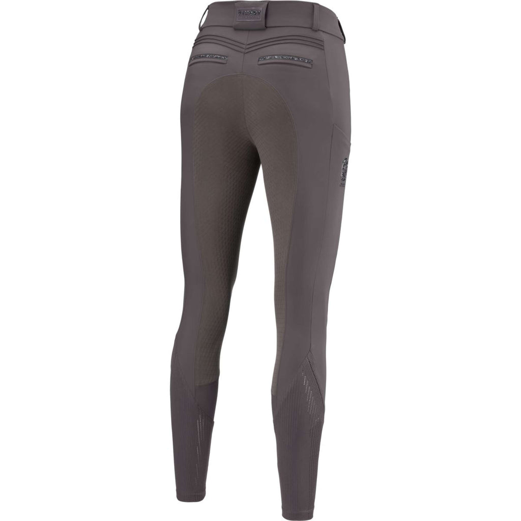 Pikeur Pantaloni da Equitazione Ceelina GridTexLeather Highwaist Full Grip Basalt Grey