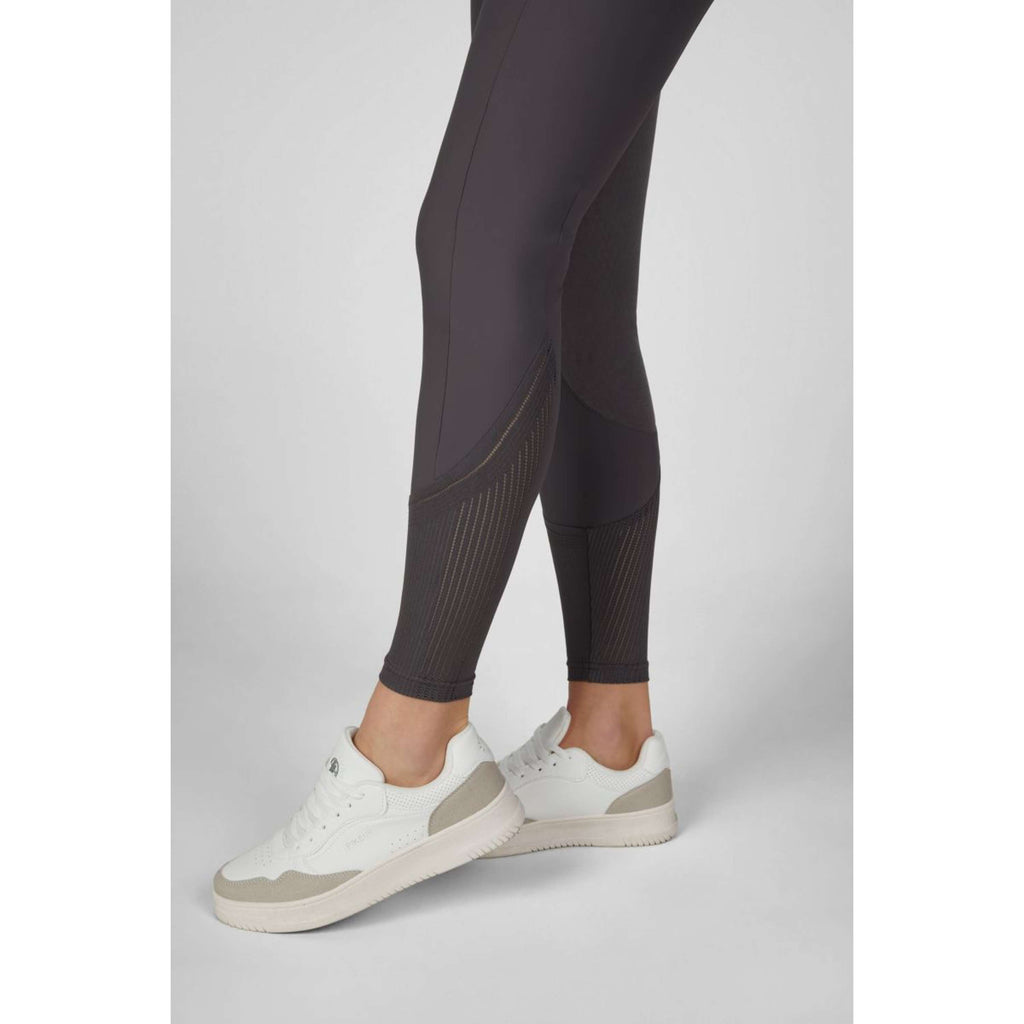 Pikeur Pantaloni da Equitazione Ceelina GridTexLeather Highwaist Full Grip Basalt Grey