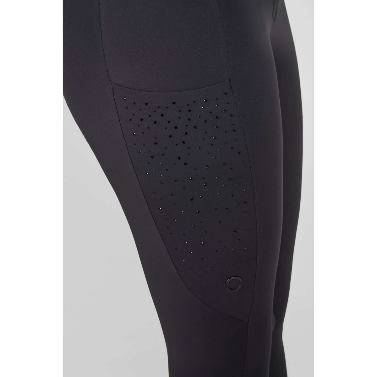 Pikeur Leggings da Equitazione Yella SD SS26 Full Grip Nero
