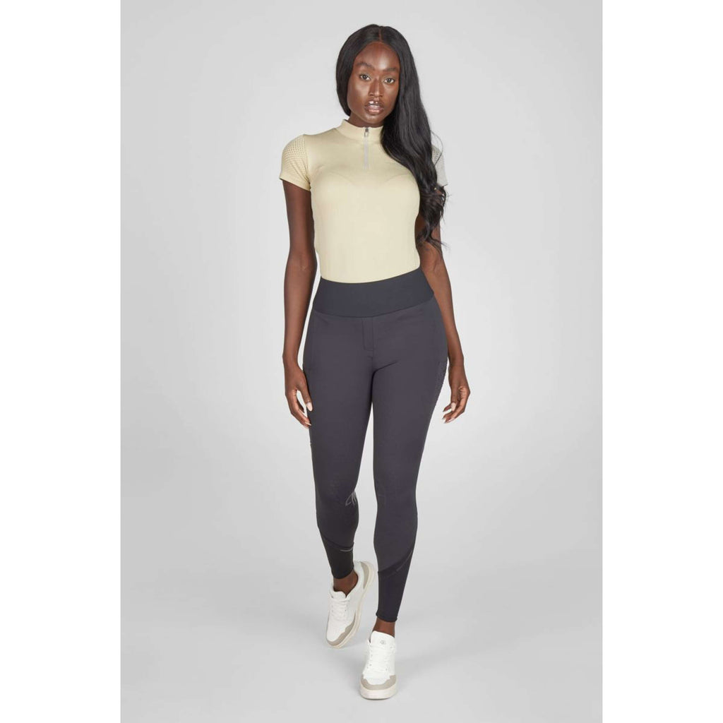 Pikeur Leggings da Equitazione Yella SD SS26 Full Grip Nero
