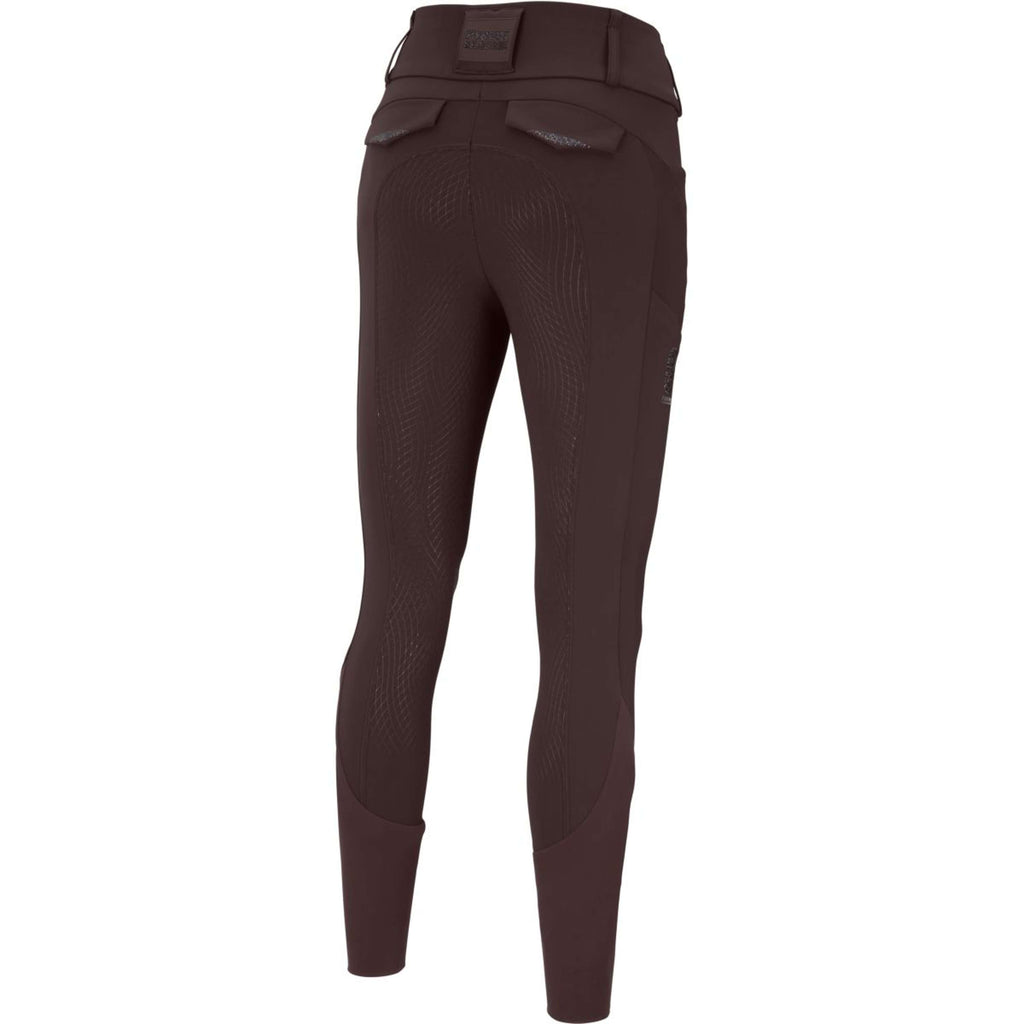 Pikeur Pantaloni da Equitazione Cantira MatrixGripTec Highwaist Full Grip Marrone Cioccolato