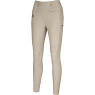 Pikeur Leggings da Equitazione Linnett Summer SS26 Full Grip Pearl Gray