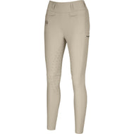 Pikeur Leggings da Equitazione Linnett Summer SS26 Full Grip Pearl Gray